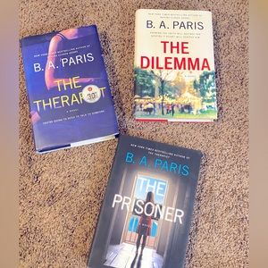 B A Paris hardback book bundle